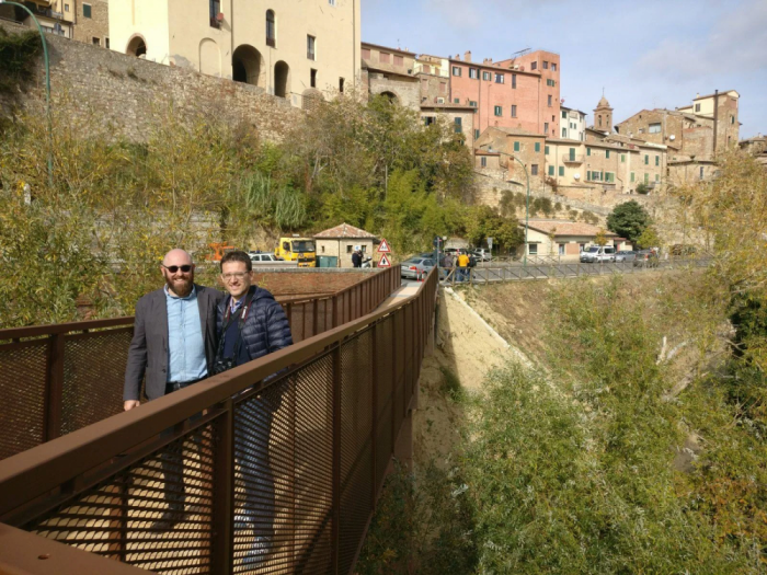 Archisio - Luca Cesaretti - Progetto Passerella pedonale delle fontacce