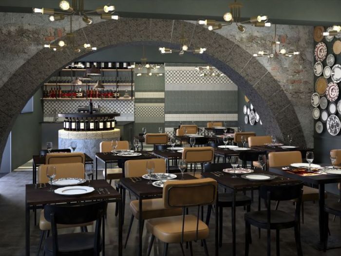 Archisio - Studio Associato Kwg - Progetto Aetna vinis enoteca e bistrot