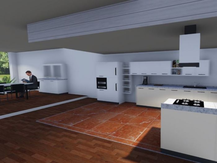 Archisio - Extrend - Progetto Progettazione grafica sale da pranzo