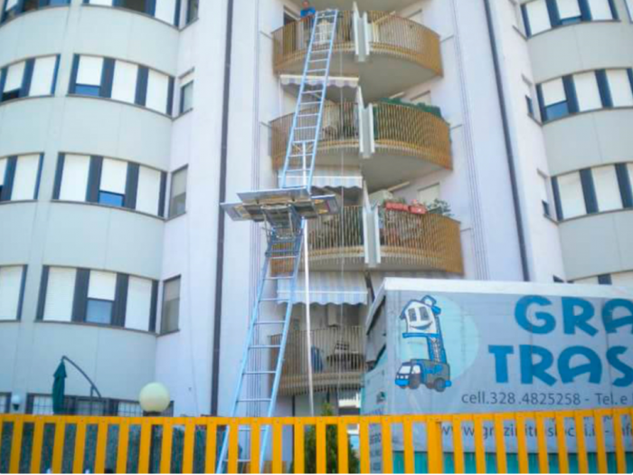 Archisio - Grazini Traslochi - Progetto Piattaforma aerea