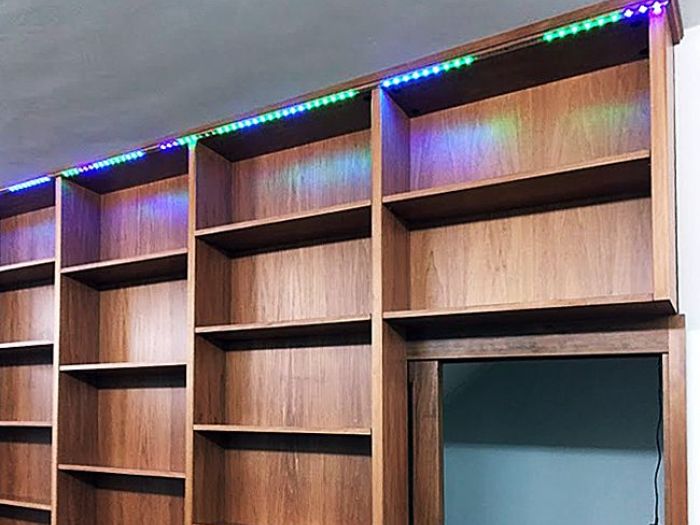 Archisio - Archihouse - Progetto Progettazione interni libreria a parete