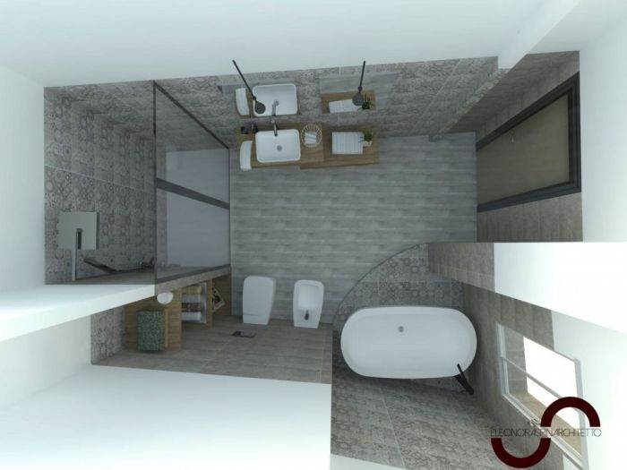 Archisio - Eleonora Spina - Progetto Ristrutturazione appartamento s privato