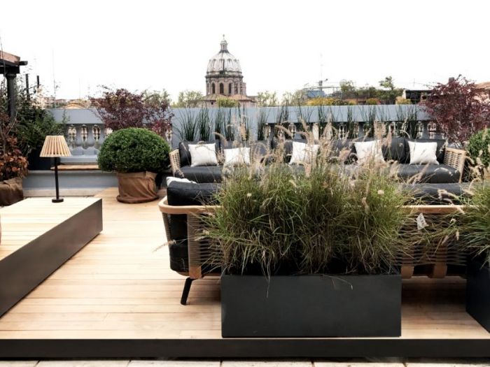 Archisio - Bicuadro - Progetto Una terrazza romana