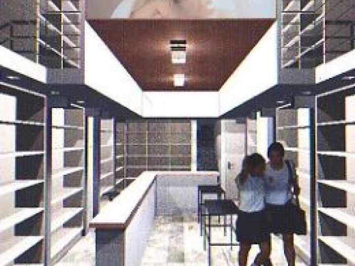 Archisio - Michele Mele - Progetto Attivit commerciale stile industrial