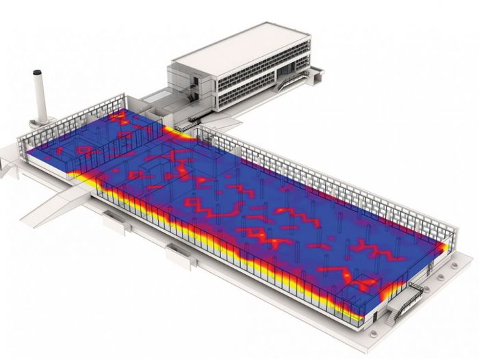 Archisio - Matteo Amela - Progetto Marxer labprogetto per ristrutturazione fabbricato industriale