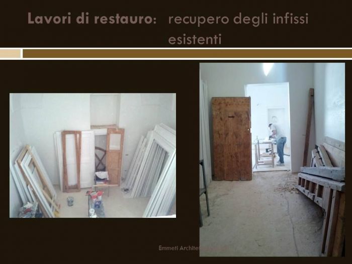 Archisio - Emmeti Architetti Associati - Progetto Restauro del palazzo popolizio