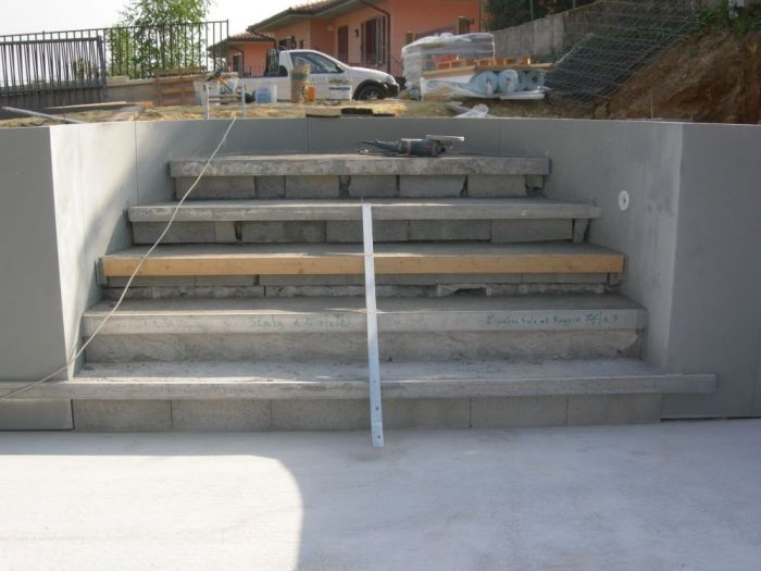 Archisio - Bertoli Piscine - Progetto Piscina skimmer