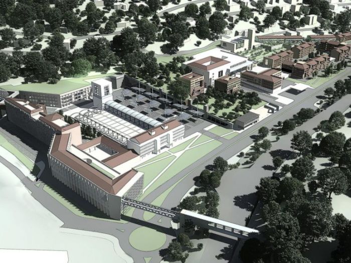 Archisio - Nomodusinrebus - Progetto Area industriale dismessa via trasimeno ovest