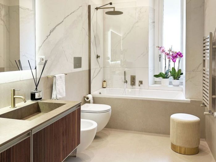 Archisio - Gianluca Chiocca Design - Progetto Ristrutturazione appartamento 130 mq - roma