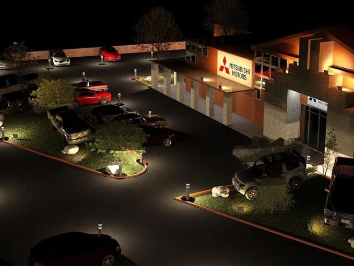 Archisio - Remo Bozza Landscape Architecture - Progetto Car showroom