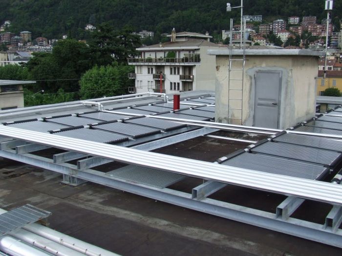 Archisio - Clima Domo Srls - Progetto Impianti solari termici con assortitore di calore