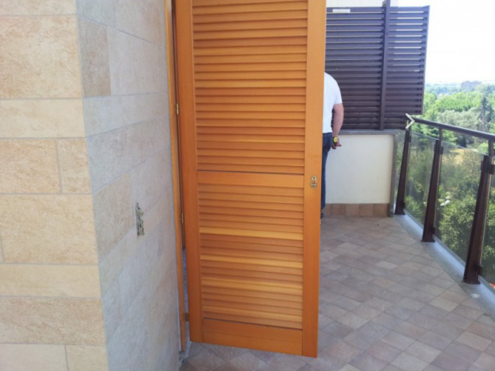 Archisio - Arte Del Legno 86 Snc - Progetto Persiane in douglas su misura