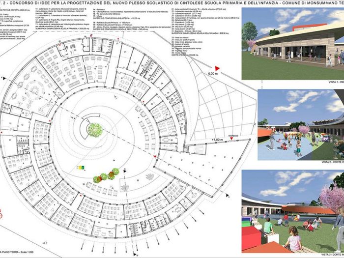 Archisio - Claudio Correale - Progetto Concorso di architettura - vii classificato su 93 partecipanti