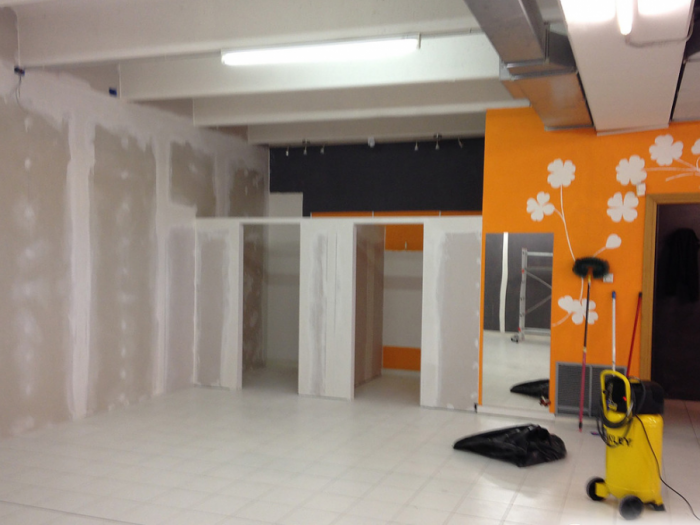 Archisio - Artigiano Costruzioni Generali - Progetto Costruzione parete cartongesso e tinteggiature