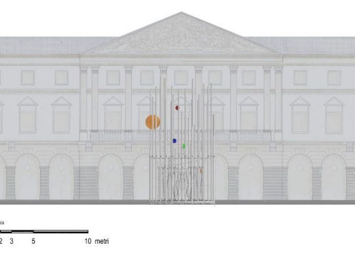 Archisio - Michele Ricupero - Ecoarchitettare Studio - Progetto Concorso chambre valdotaine - albero di natale piazza chanoux - 2 classificato