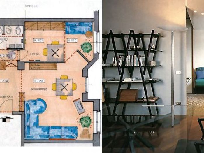 Archisio - Rb Studio - Progetto Appartamento in zona monte rosa