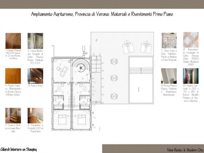 Archisio - Gilardi Interiors On Staging - Progetto Provincia di veronaampliamento bbprogetto interior