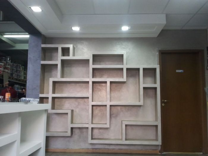 Archisio - Dario Benvenuti - Progetto Libreria in cartongesso