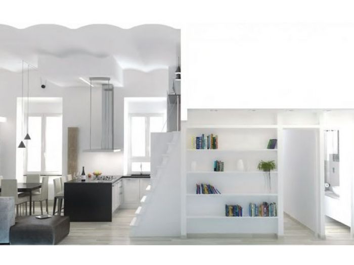 Archisio - Micada Group - Progetto Appartamento nel quartiereSan lorenzo a roma