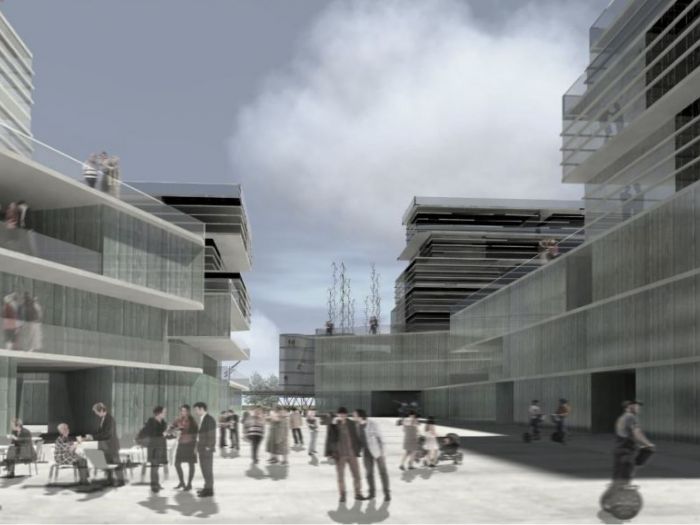 Archisio - Sergio Pascolo - Progetto Berlintempelhofer feld columbiaquartier