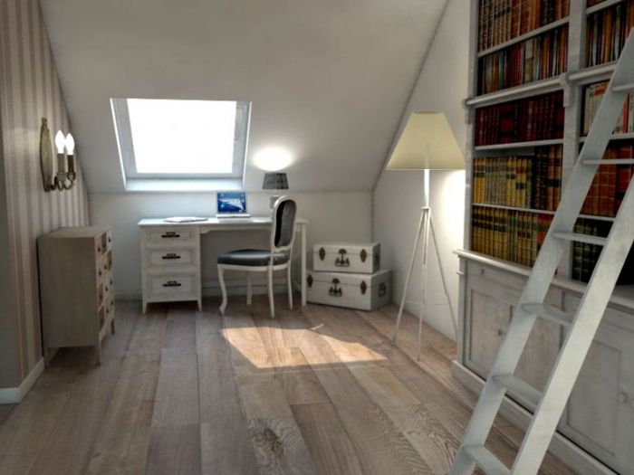 Archisio - Antonella Favalli - Progetto Mansarda in germania