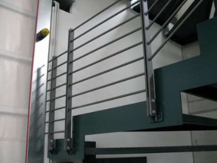 Archisio - Nervo Valerio - Progetto Soppalchi e passerelle scale interne scale antincendio esterne