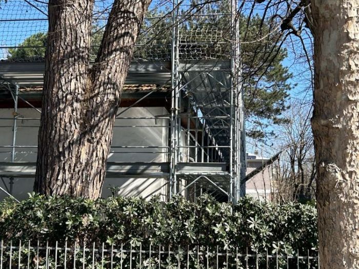 Archisio - Cs Costruzioni Snc - Progetto Montaggio ponteggio per il rifacimento della copertura