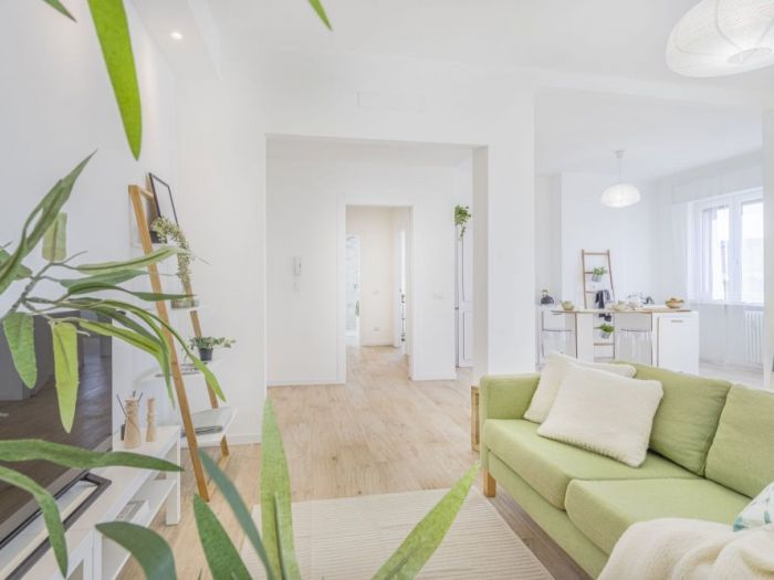 Archisio - Eukalipto Studio - Progetto Home staging completo con servizio fotografico immobiliare su immobile vuoto - trilocale gorla