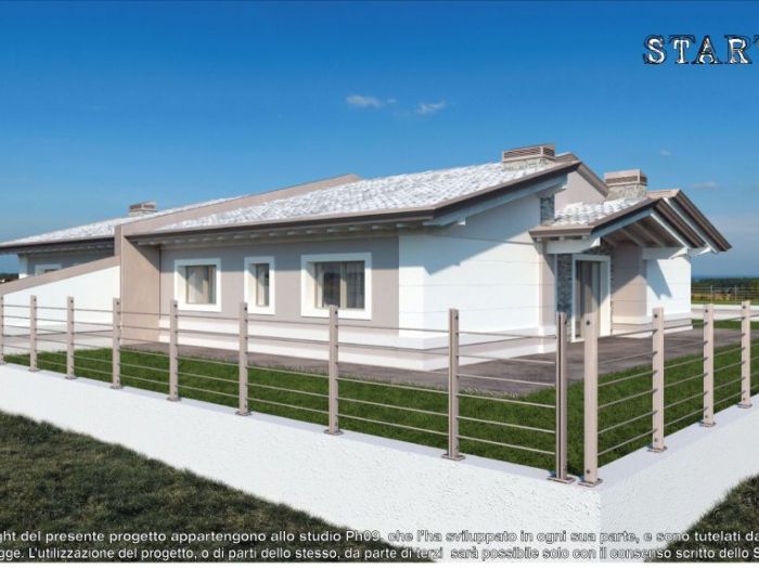 Archisio - Studio Di Progettazione Ph09 - Progetto Bifamiliare start