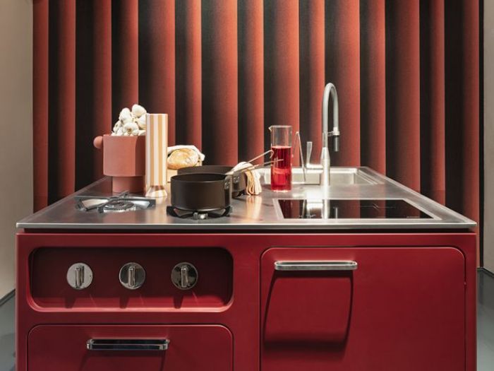 Archisio - Matteo Cirenei - Progetto Abimis kitchen milan design week installation 2019