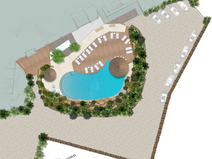 Archisio - Alfonso Califano - Progetto Mercure hotel piscina