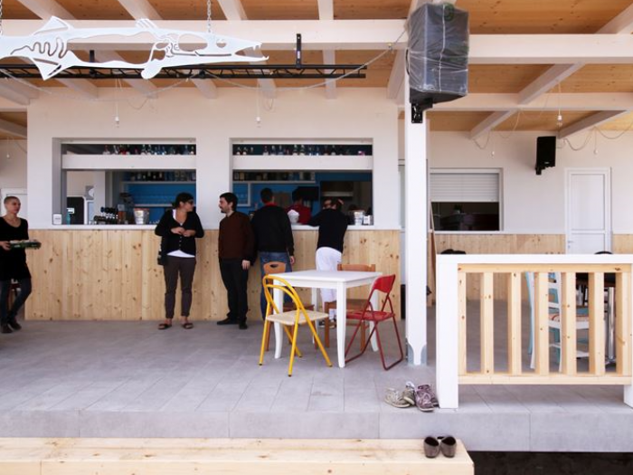 Archisio - Marco Quagliatini - Progetto Chiosco barracuda summer fire