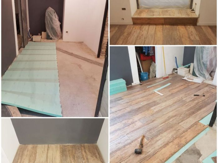Archisio - Parquettista Roma - Progetto Posa pavimento laminato e vinilico