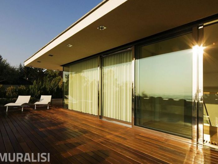 Archisio - Muralisi - Progetto Porta finestra alzante scorrevole