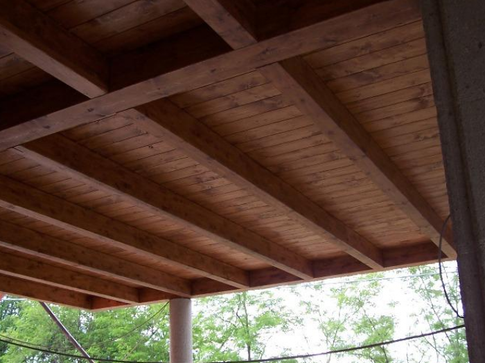 Archisio - Maurizio Loi - Progetto progettazione strutturale e dl porticati in legno lamellare