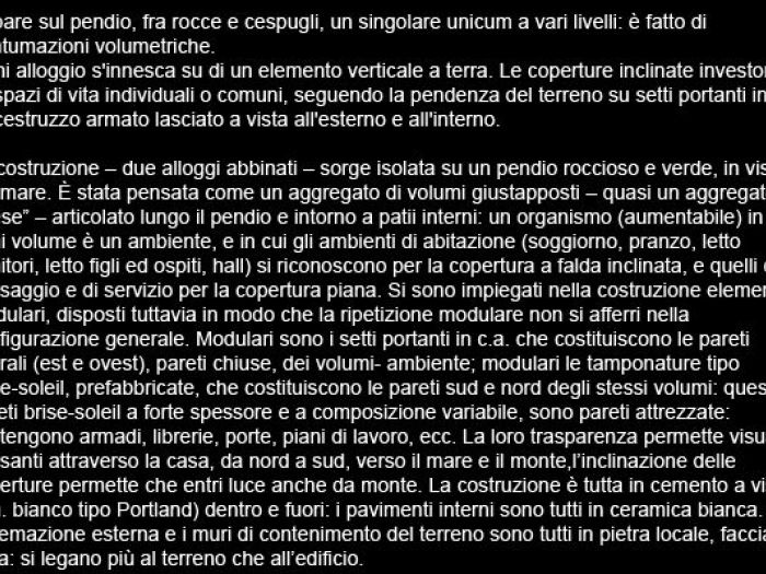 Archisio - Sartogo Architetti Associati - Progetto Ville abbinate