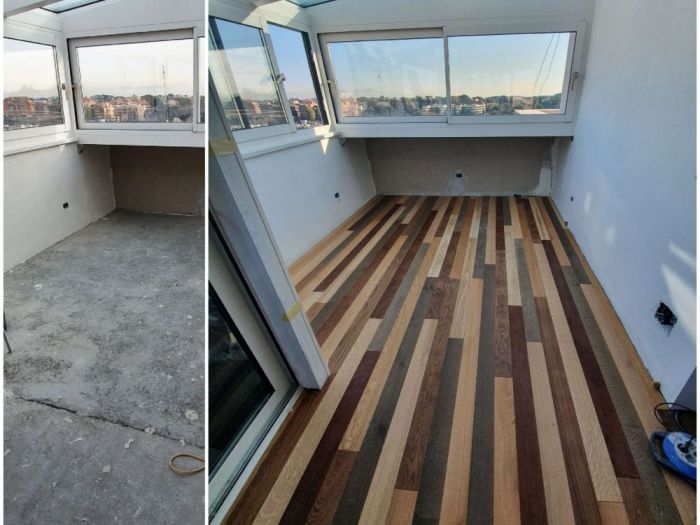 Archisio - Parquettista Roma - Progetto Posa parquet prefinito