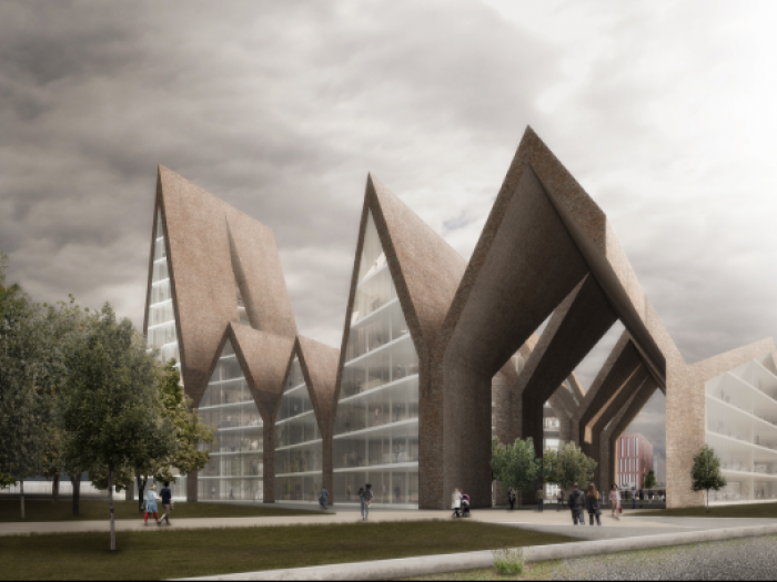 Archisio - Miro Architetti - Progetto Futurologia industriale nuovo hub commerciale e produttivo