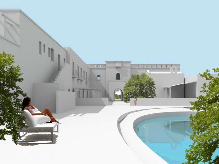 Archisio - Alessandra Marsegliaarchitetto - Progetto Masseria li furnieddhriGreen resort spa