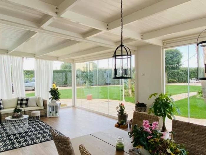 Archisio - Francesco Albanese - Progetto Vetrate panoramiche impacchettabili