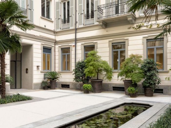 Archisio - Forme Dacqua - Progetto Due water garden per piante acquaticheLatmosfera sospesa tra passato e presente riflessa su due laghetti biologici