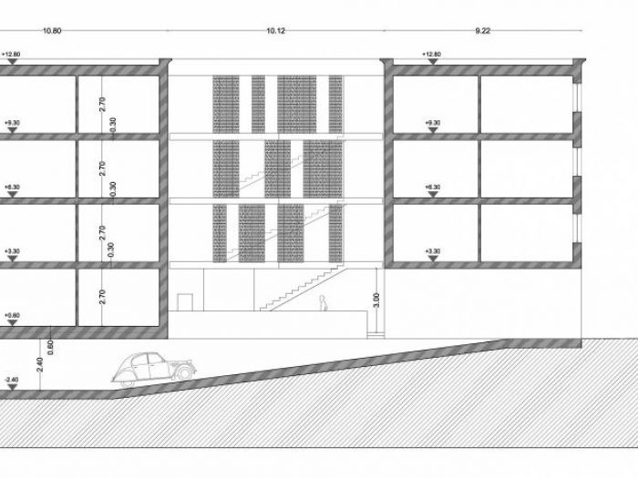 Archisio - Antonio Pelella - Progetto Edificio residenziale
