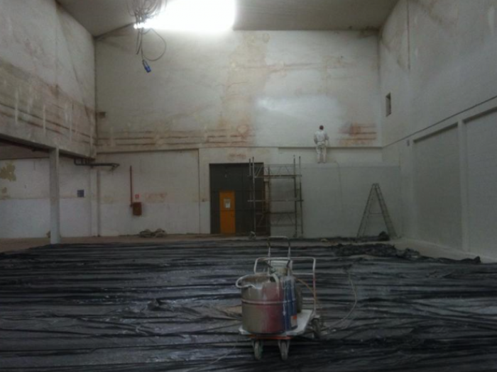 Archisio - Cherasco srl - Progetto Tinteggiature industriali