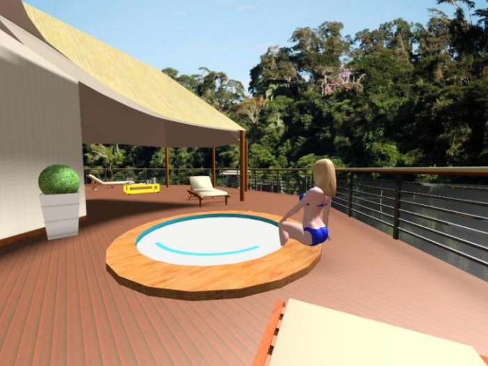 Archisio - Roberto Bertetti - Progetto Campo tendato in amazzonia