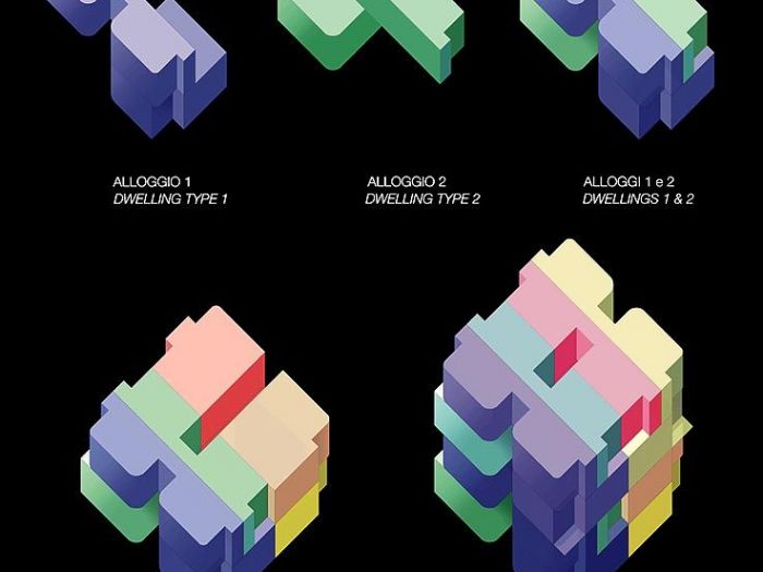 Archisio - Ruggero Lenci - Progetto Alloggi europan 1 favaro