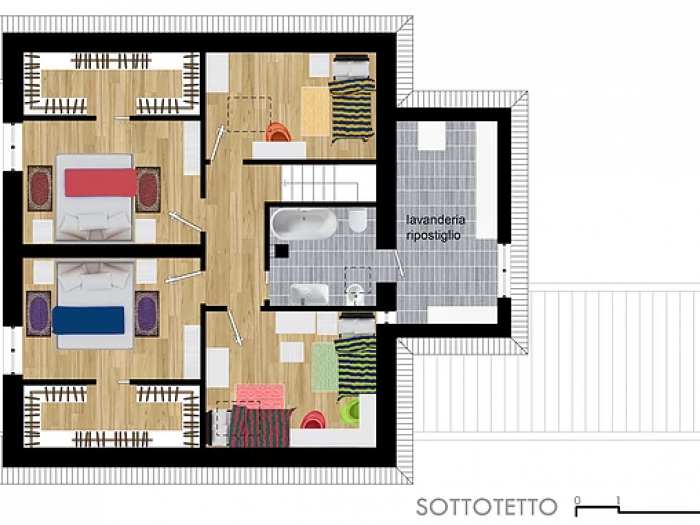 Archisio - Sagi Architetti - Progetto Casa vittorio veneto