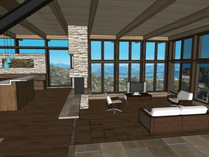 Archisio - Andrea Daguanno - Progetto Nuova edificazione villa in washington dc