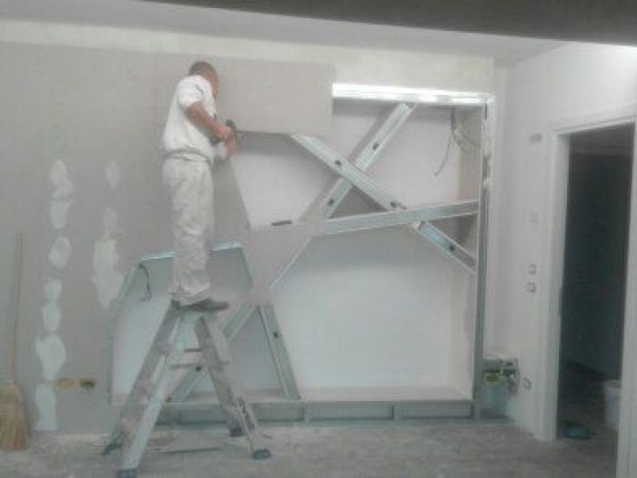 Archisio - Fluidea3d - Progetto Soggiornocucina abitazione privata