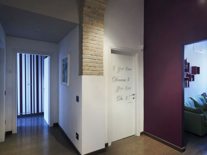 Archisio - Gruppo Castaldi - Progetto Colors in love - progettazione e ristrutturazione appartamento rione prati roma