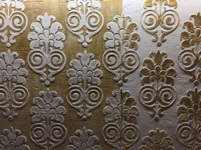 Archisio - Annalisa Alluto - Progetto Muri delabre e tappezzerie dipinte restauro di pitture murali e affreschi